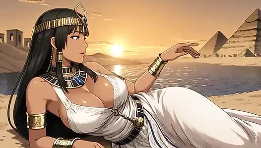 137. Cewek cantik Mesir lagi santai (animasi ai)
