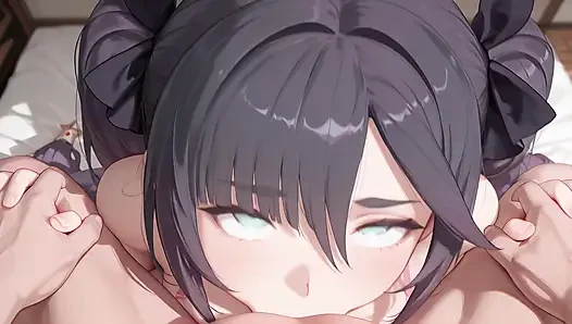 Mona Invites Her Boyfriend Over for Rough Sex. Mona Hentai Cosplay