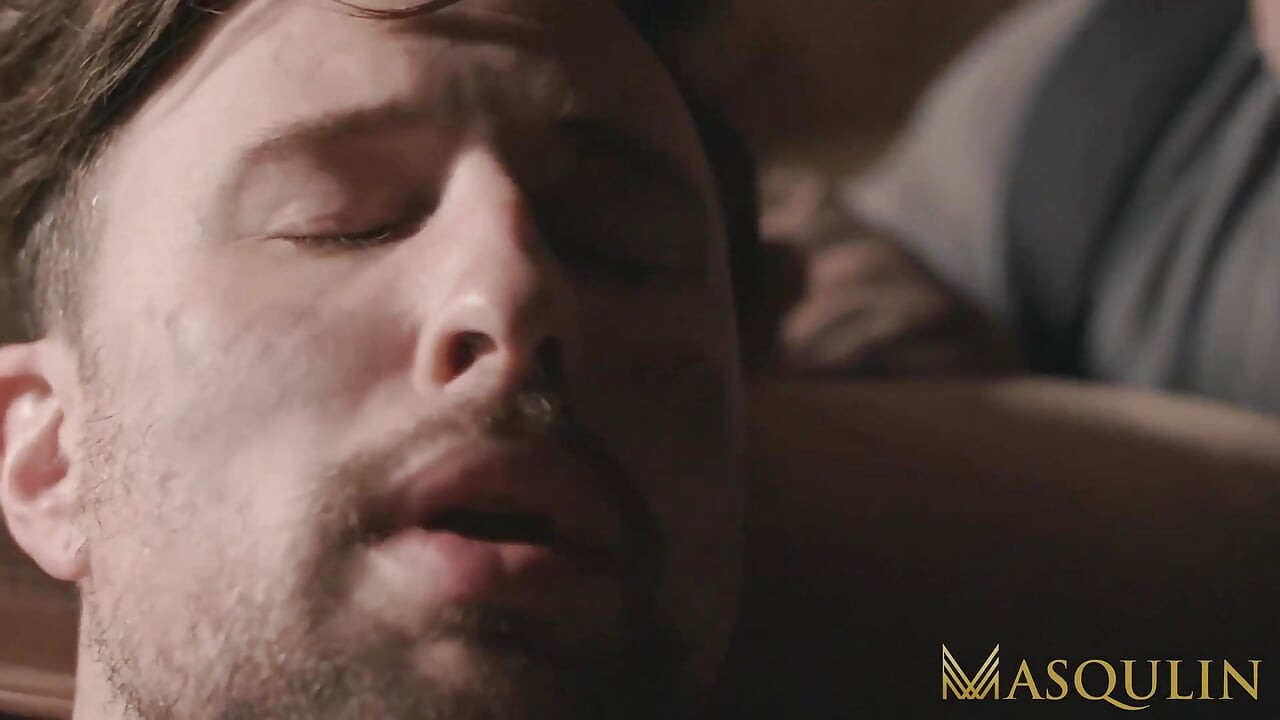 MASQULIN - Hunk Ryan Bones barebacks submissive Drew Dixon