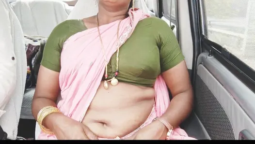 Indian married woman with boy friend, car sex telugu DIRTY talks.