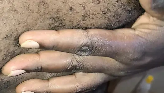 Solo Cock play after waking up Horny