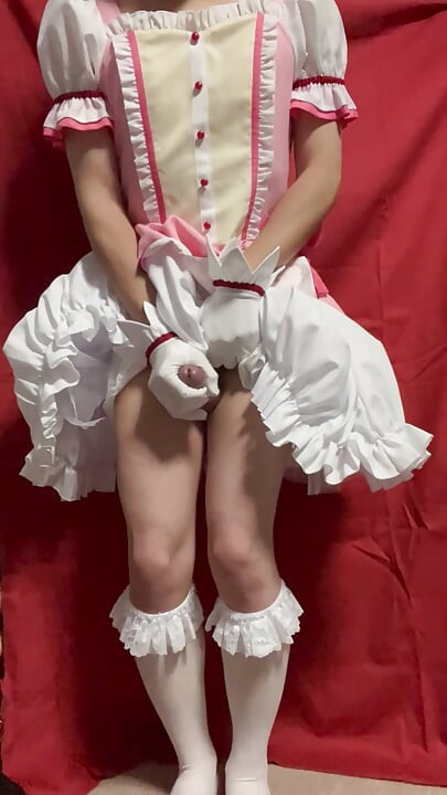 [Crossdressing] Madoka Magica Madoka Kaname Mastürbasyon