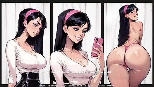 My New Girlfriend [ Taboo Hentai Game ] Ep.35 My GF Likes to Show Her Latex Panties to Older Man!