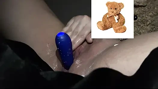 MY KINKY ARAB GIRL MASTUBATES WITH VIBRATOR & MY CUM ALL OVER HER CURVY BODY-  AMATEUR ARABIAN SNOWWHITE