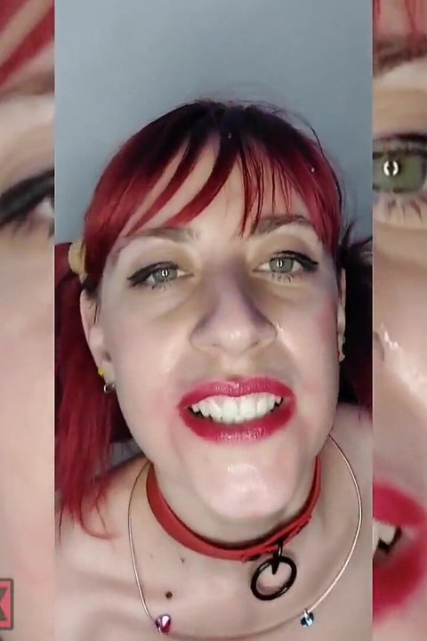 Shyyfxx Gagging on Your Cock to the Bottom and Playing with Saliva Saliva Fetish JOI