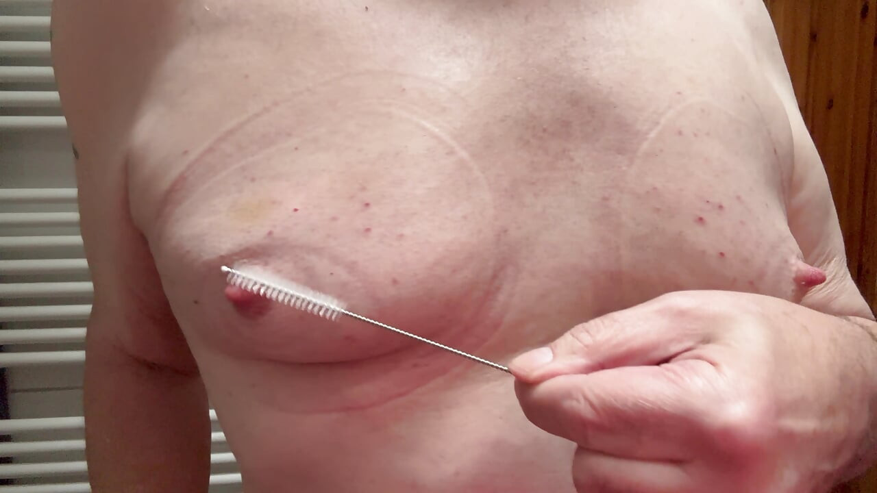 Special treatment of my tits and nipples