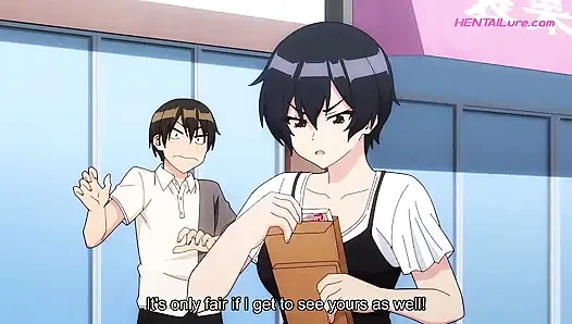 Adam Gets Trapped Naked With College Girl’s Fat Ass Begging to Be Fucked - HENTAI Uncensored (ENG Subtitles)