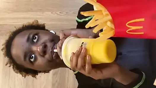 Public McDonald’s Mukbang