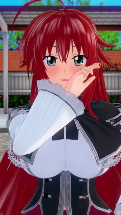 Rias Gremory lädt mich ein, sex nach dem unterricht zu haben - AUF DEREN UNTERNEN-NTR MADness | Clip 1