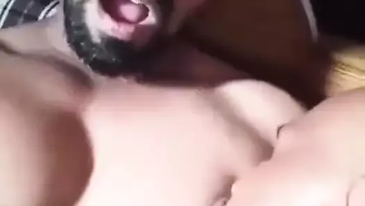 Lovely nipple sucking