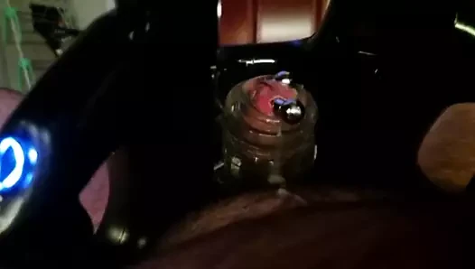 Fleshlight mastürbasyon makine ile boşalmak ve prens albert