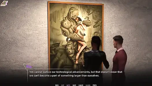 Дата в музее возбуждается обнаженным искусством - Университет Табу 5