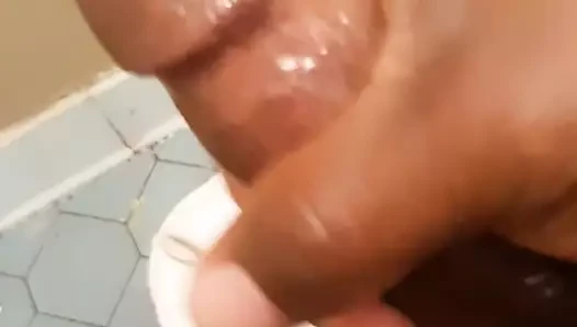 En seksi çük mastürbasyon