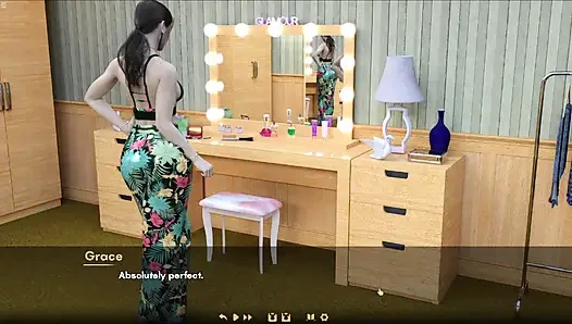 Муж-куколд снимает у жены полотенце и показывает ее обнаженное тело своему другу Оливер