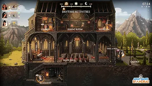 Sisters in Sin Gameplay Part 11 – Rebecca Confronts Lust in the Garden