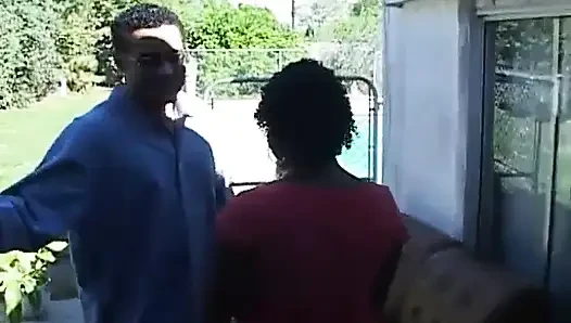 Black and White Interracial Threesome for a Ebony Pussy