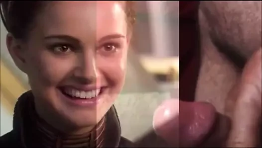 Natalie portman'ın yüzüne boşalıyor