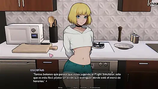 Özel akşam yemeği içeren femboyumla özel ve romantik bir gün -femboy ile sığınakta