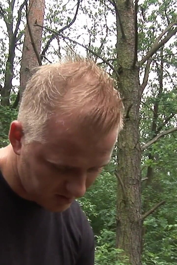 Fuck in the wood with the horny lady of traffic control