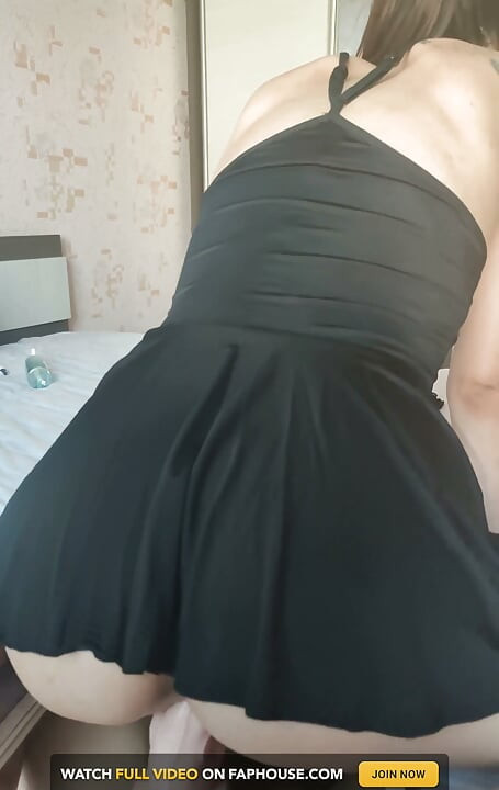 I Ride the Dildo on Top and Had an Orgasm. the Cream Flows Down