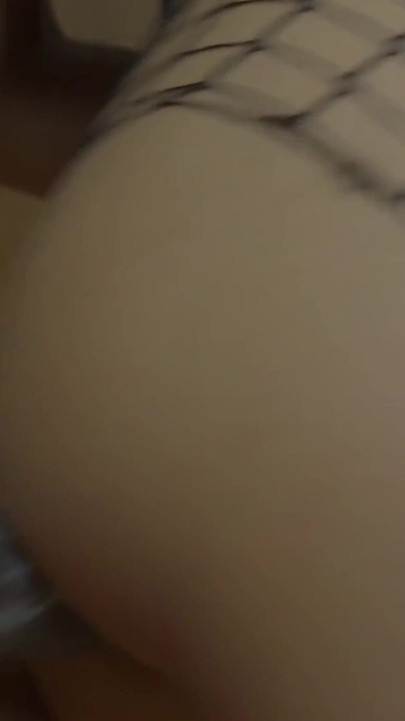 Ripped Pantyhose Standing Anal with BBC