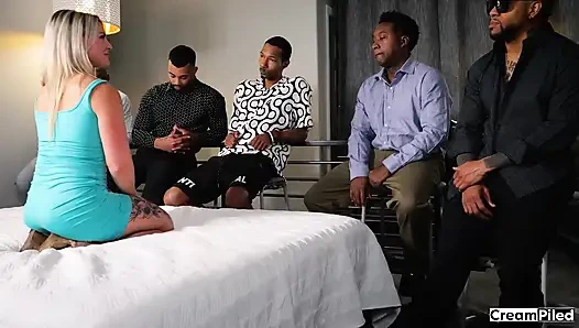 Horny Hotwife Talks About Wanting 5 Creampies From 5 BBC's