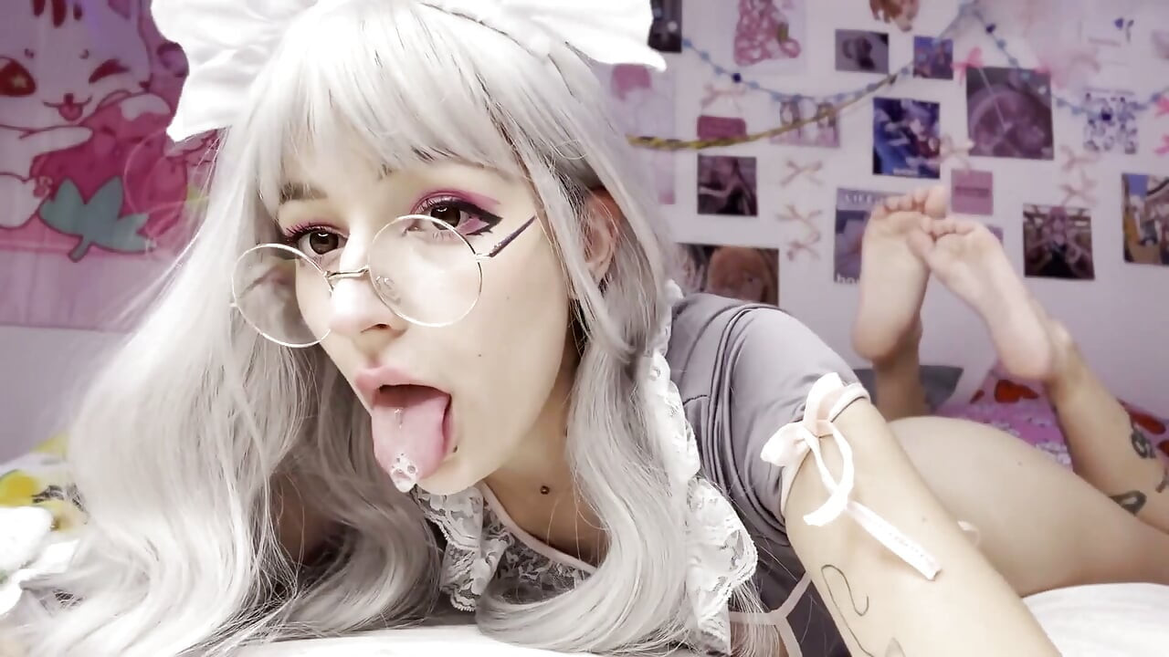 cum- on- my- ahegao- drooling- face- stepdaddy