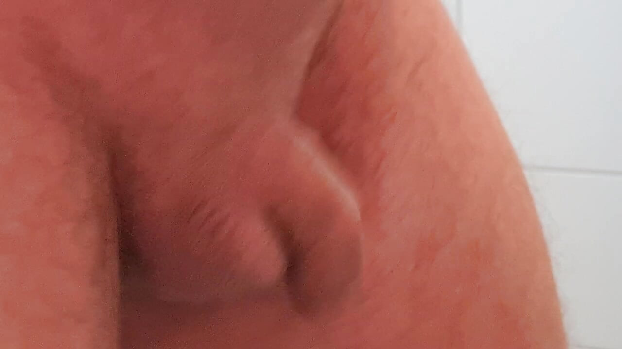 Jerking off cock