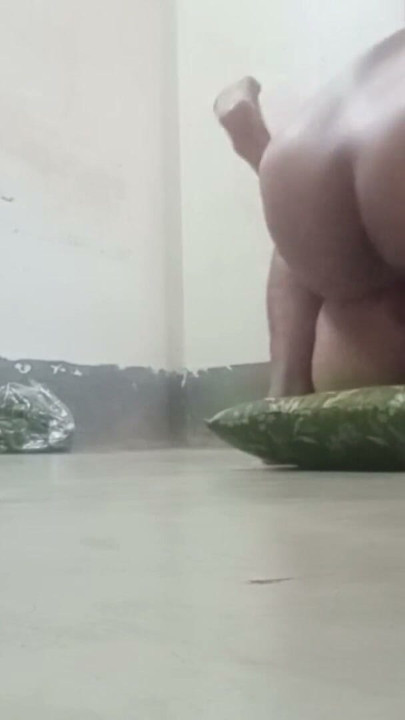 Indian Desi Girl enjoy bigdildo while she is Horn | Clip 3
