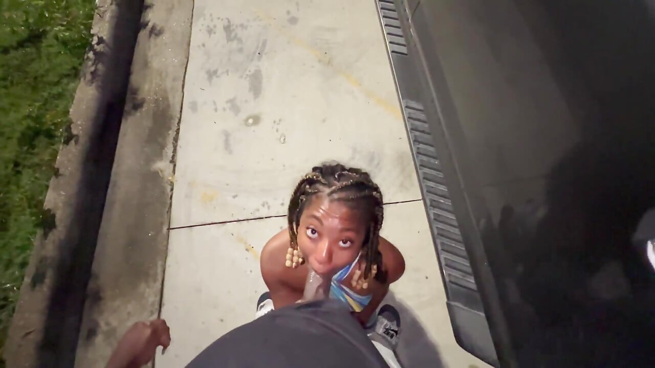 Married Girl Suck My Dick in the Parking Lot Like a Lot Lizard for Free Truck Stop