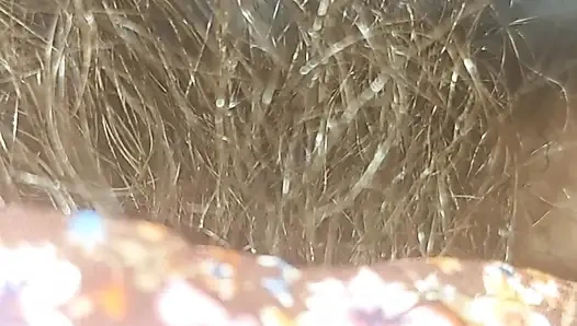 Watch Me Put a Tampon in My Super Hairy Pussy