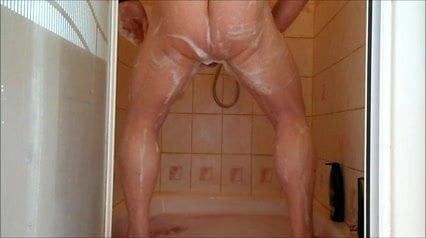 Shaving in the shower