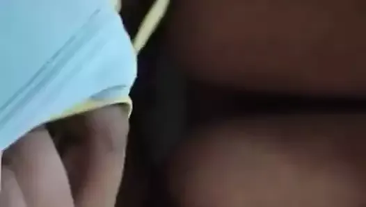 Desi hanging boob sucking