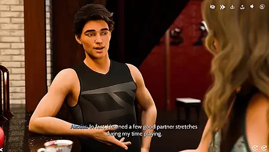 Alexis mengira ini hanya yoga sampai devilla menuntunnya ke kamar untuk pelajaran pribadi yang lebih buruk