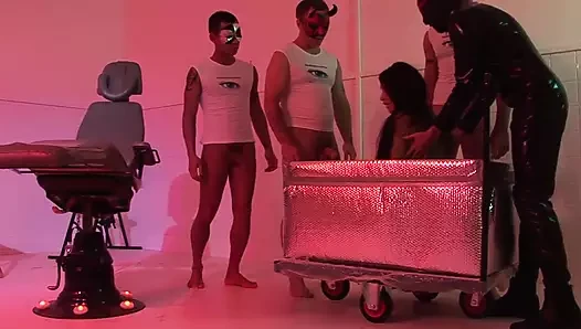 Jay R porn video – Gangbang sex with Lisa Rose a slut gets all her holes filled