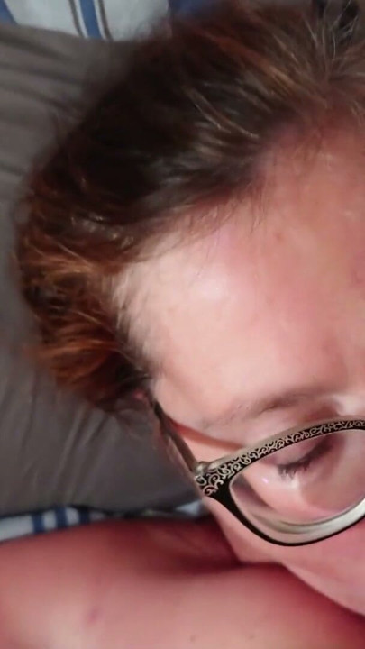 Amateur wife in glasses sucking strangers dick | Clip 1
