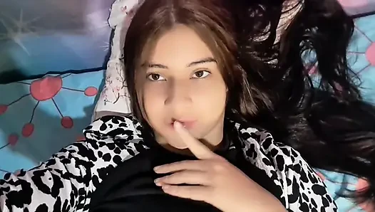 Young wife cheated on her husband with a delivery man