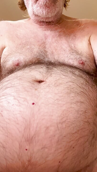 Coach Karl Rubs His Belly for You 6963