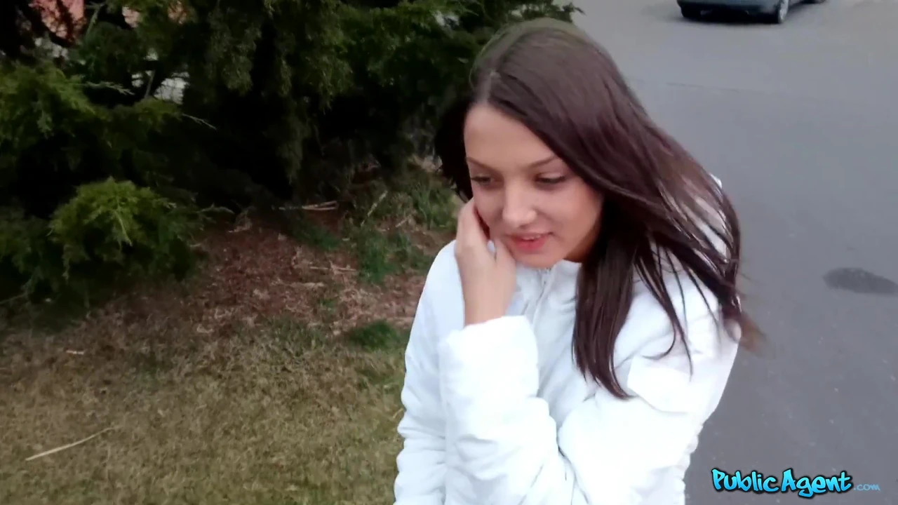 PublicAgent - teen college babe with tight petite body experiences her first huge cock in hotel room