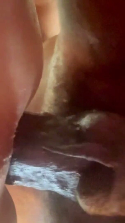 Stretching Ts Diana Deelight with my fat black cock. POV shots | Clip 1