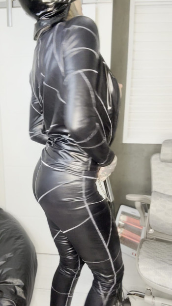 Leather, lace, and less.. 😏