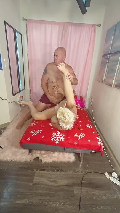 Pretty in pink lingerie.. Greek Goddess Steph makes love