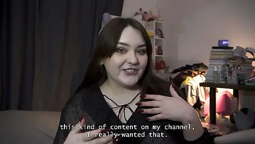 Порно история - они делят заполненный спермой поцелуй вместе после сладкого траха страпоном