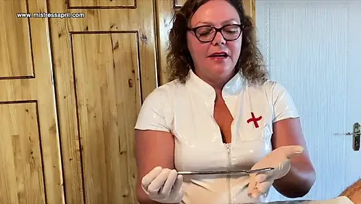 Dominatrix Mistress April - urethra block