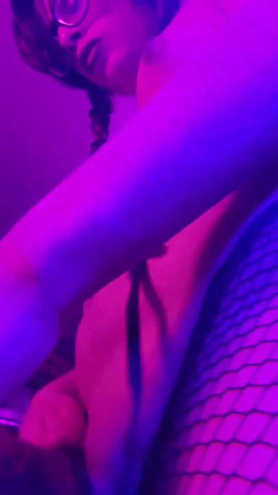 Must-see moment from "Goth transexual fuck your hole in Halloween nigth"