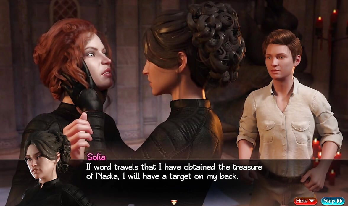 Treasure Of Nadia - 75,76- gameplay - roleplay - lesbian domination , photoshoot