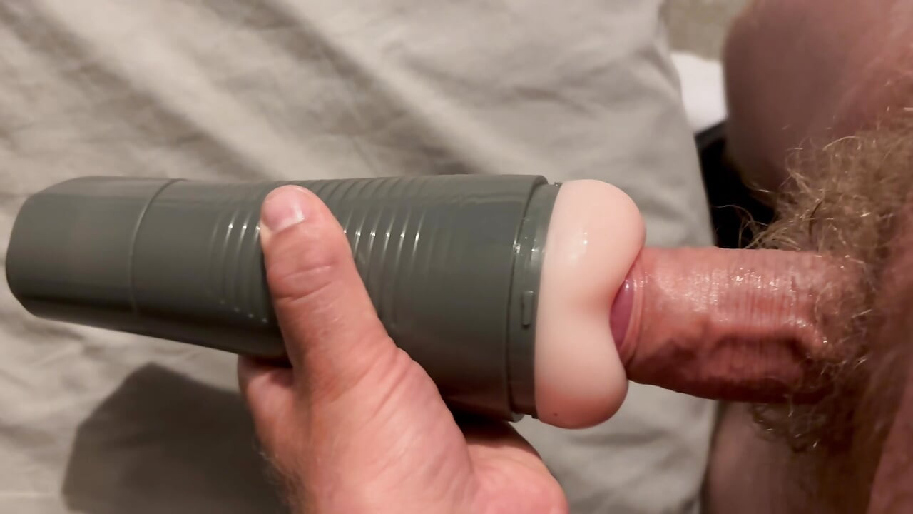 Fucking my anal toy