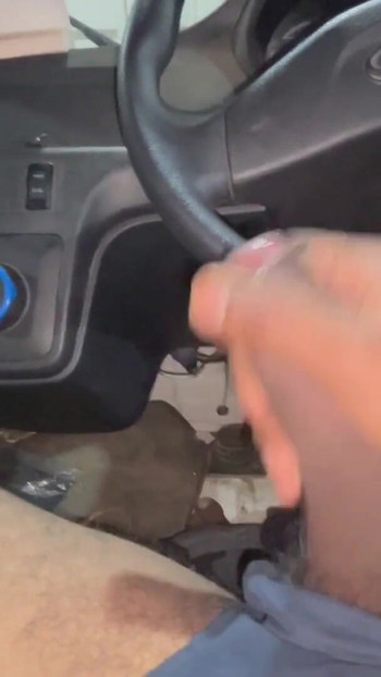 Powerful moment from "Maturating in car full enjoy"