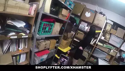 Shoplyfter - Pale Skinny Teen Banned & Fucked For Stealing