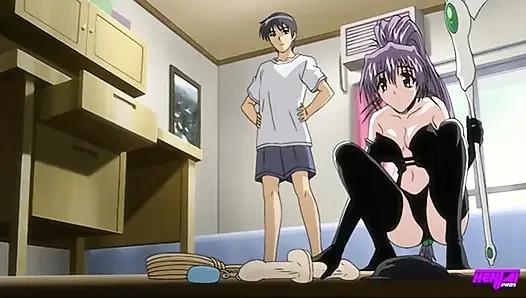 Hentai artıları - Hitomi'nin kıskançlığı çifte doldurulup Akitoshi ve Mina tarafından döllenmeyle zevke dönüşüyor